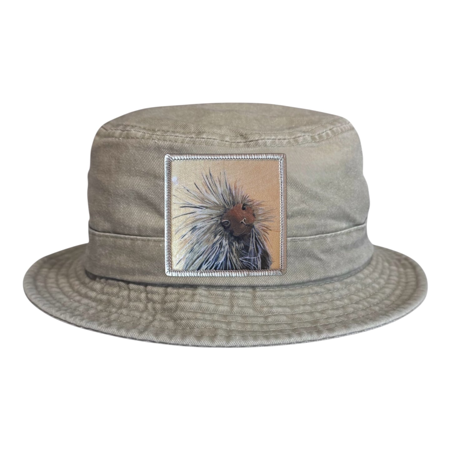 Tan Youth Bucket Hat Hats FlynHats Porcupine