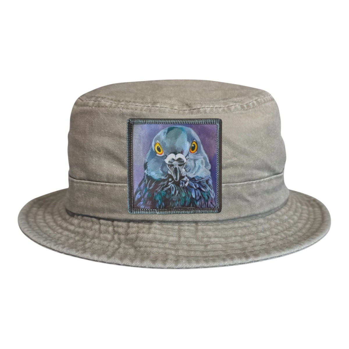 City Bird Pigeon Youth/Toddler Bucket Hat - Tan