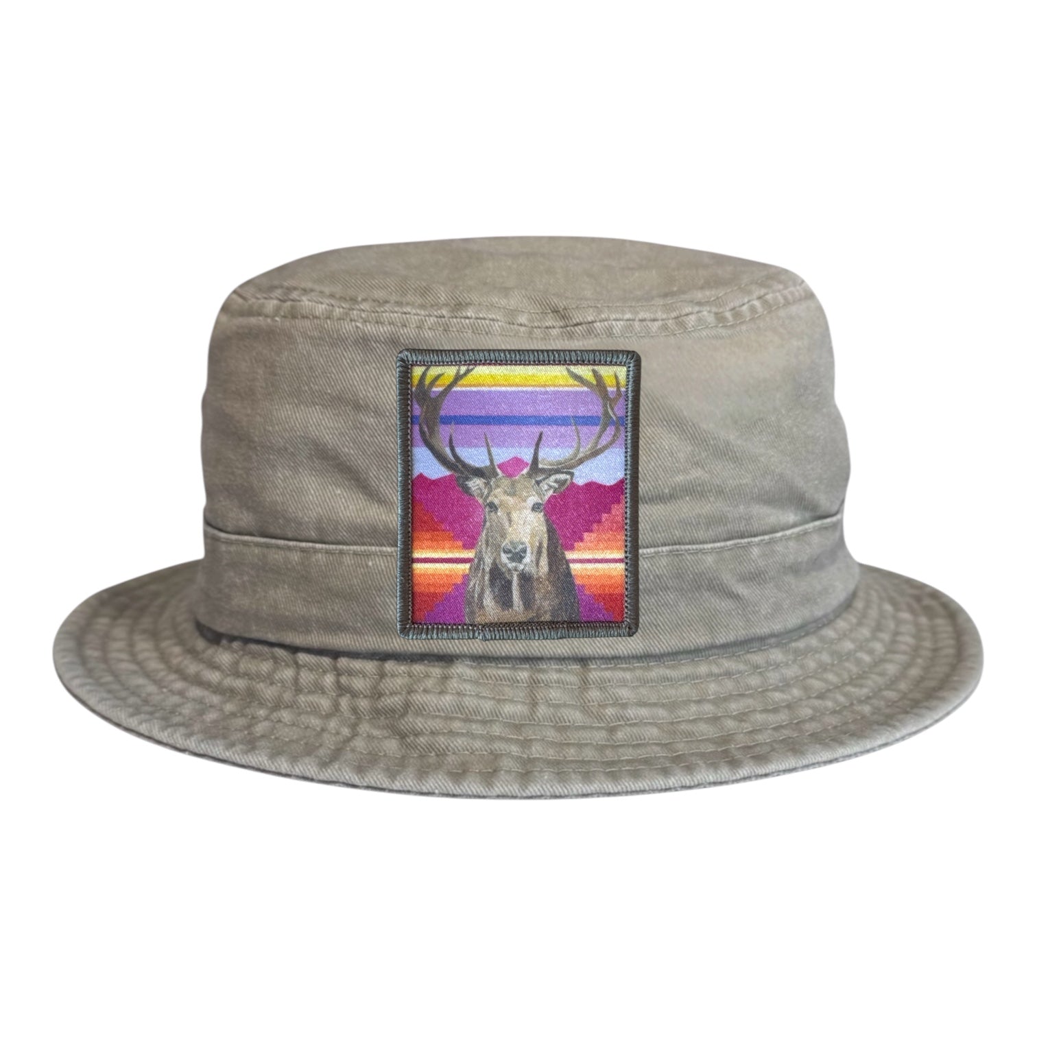 Tan Youth Bucket Hat Hats FlynHats Elk
