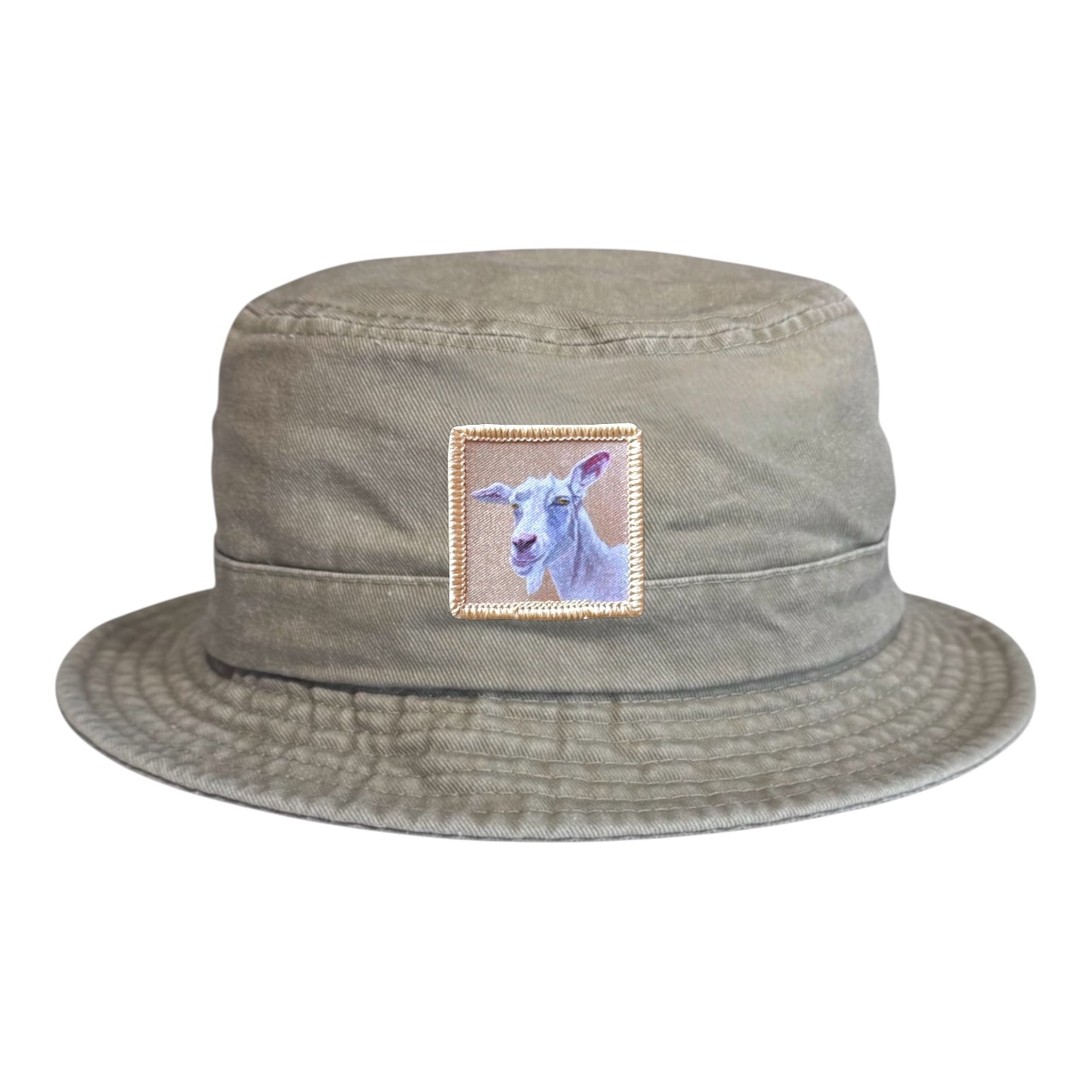 Tan Youth Bucket Hat Hats FlynHats Little Goat