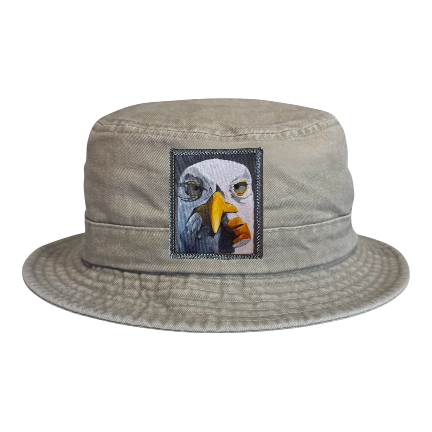 Tan Youth Bucket Hat Hats FlynHats Seagull With Cig
