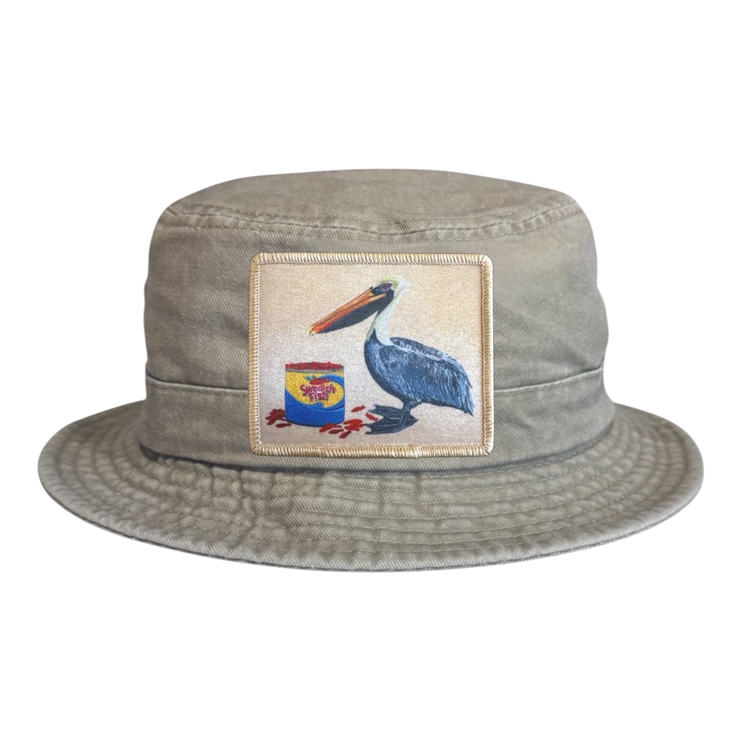 Tan Youth Bucket Hat Hats FlynHats Gone Fishin'