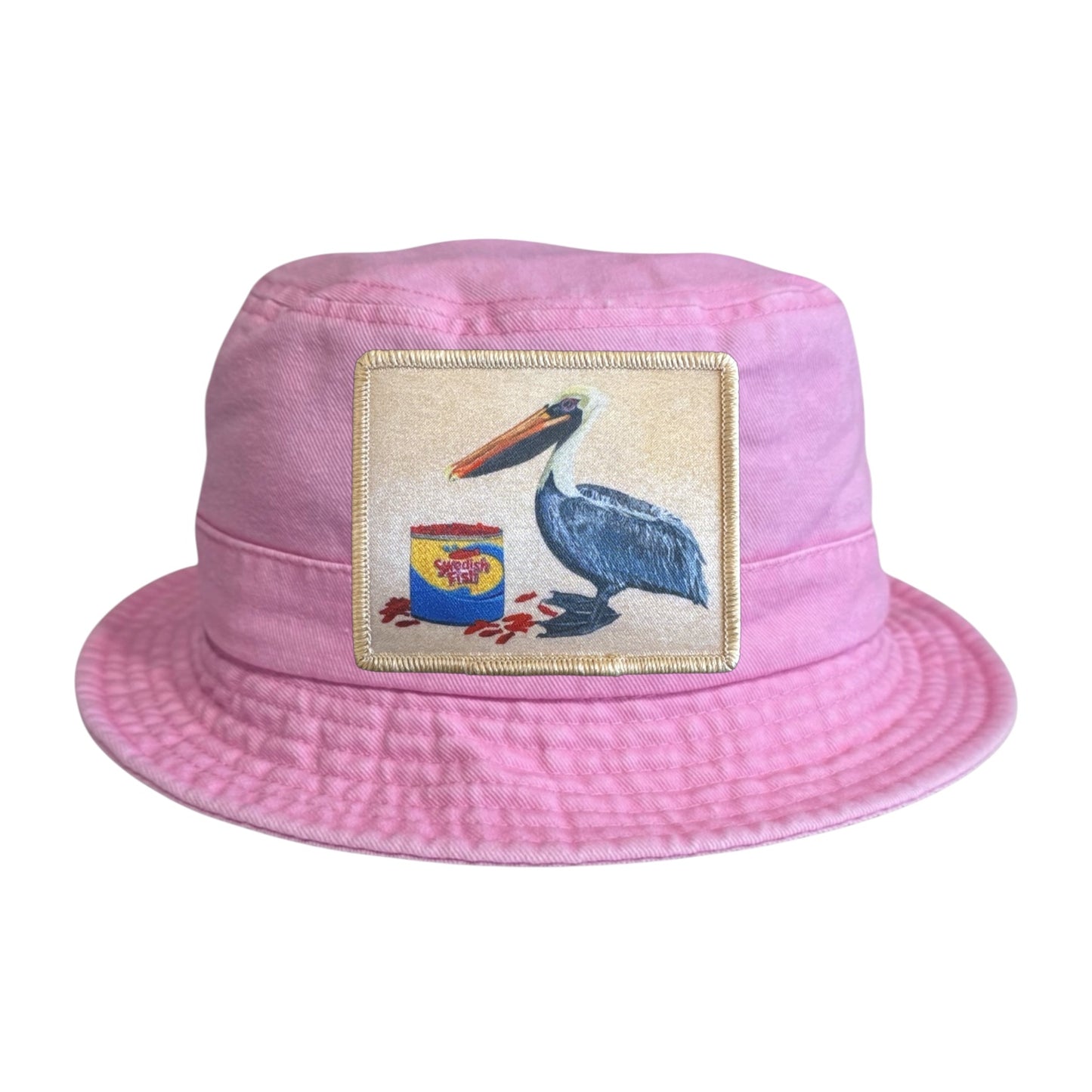 Pink Youth Bucket Hat Hats FlynHats Gone Fishin'