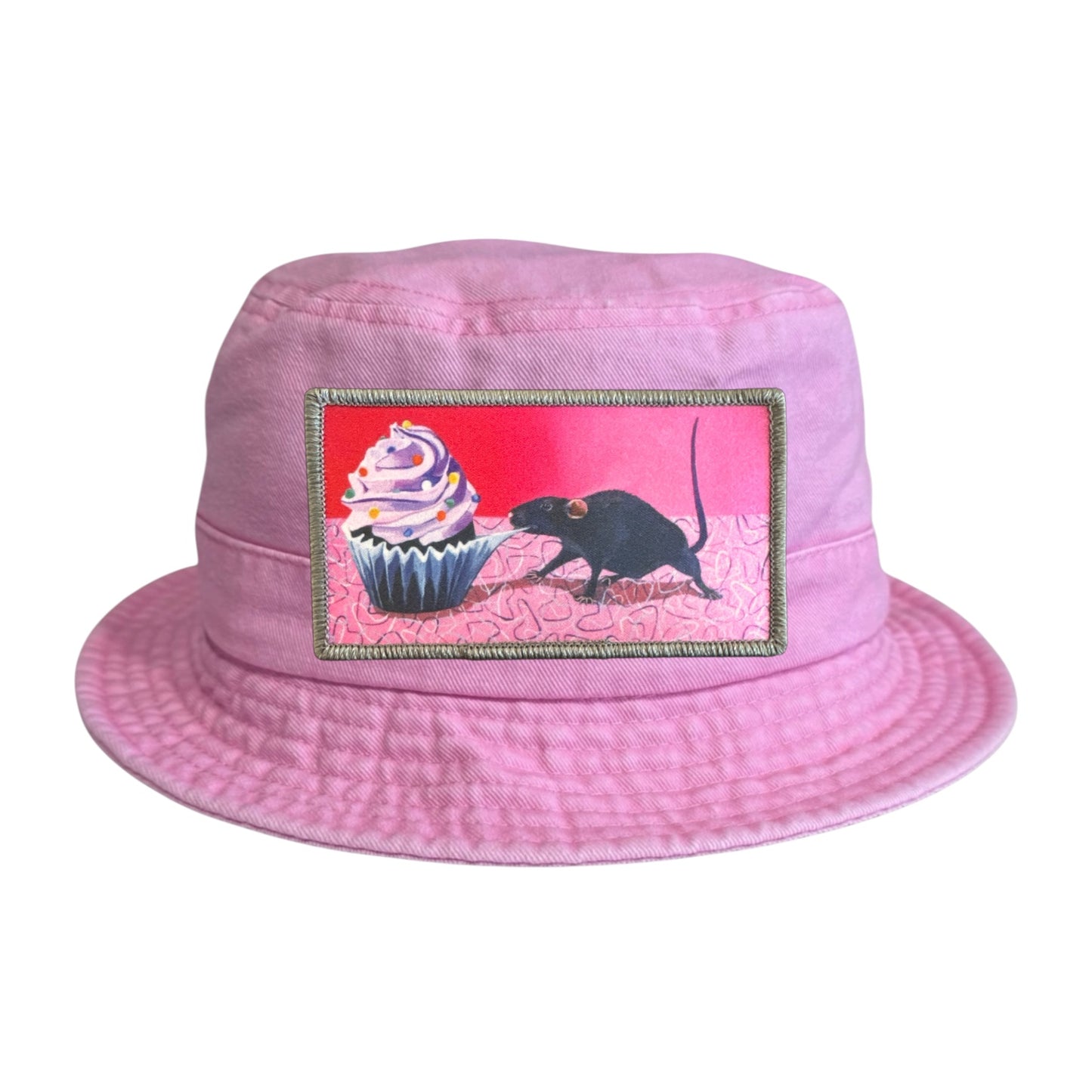 Pink Youth Bucket Hat Hats FlynHats Rats Got My Cake