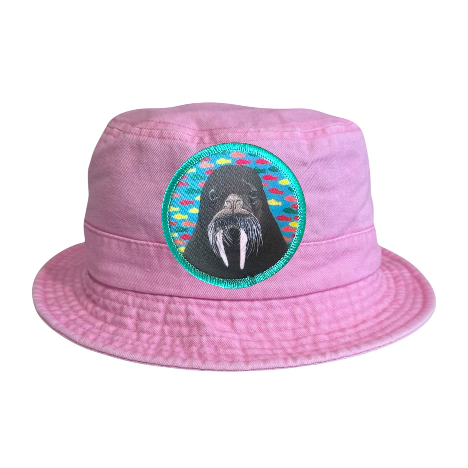 Pink Youth Bucket Hat Hats FlynHats Walrus