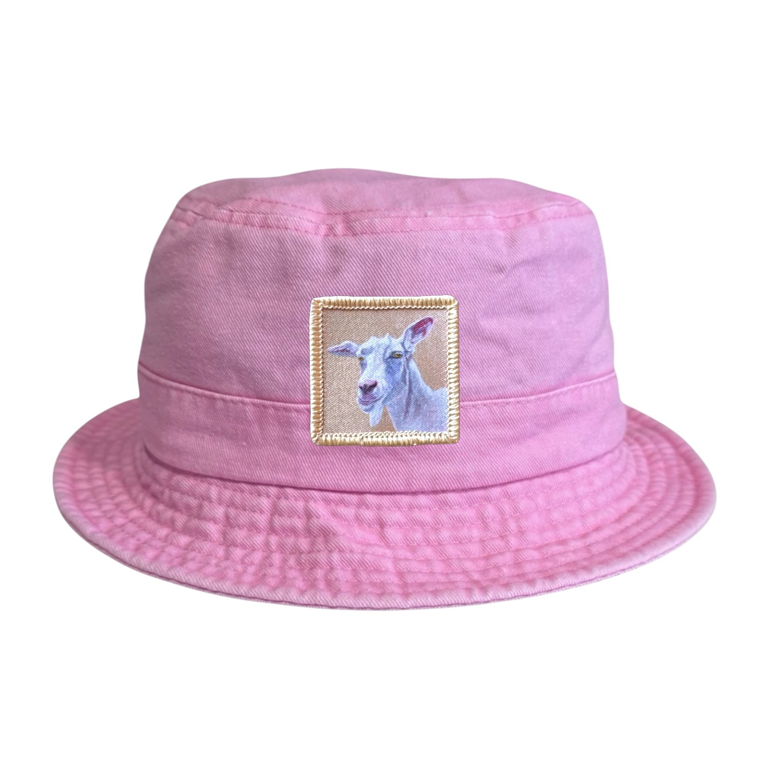 Pink Youth Bucket Hat Hats FlynHats Little Goat