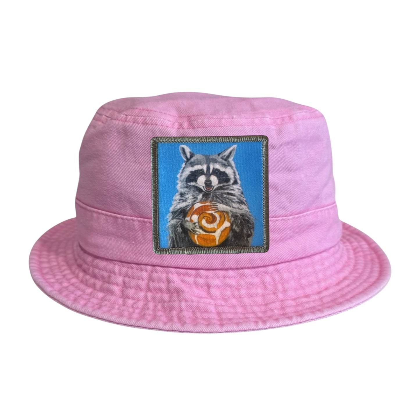 Pink Youth Bucket Hat Hats FlynHats Cinnabun Bandit