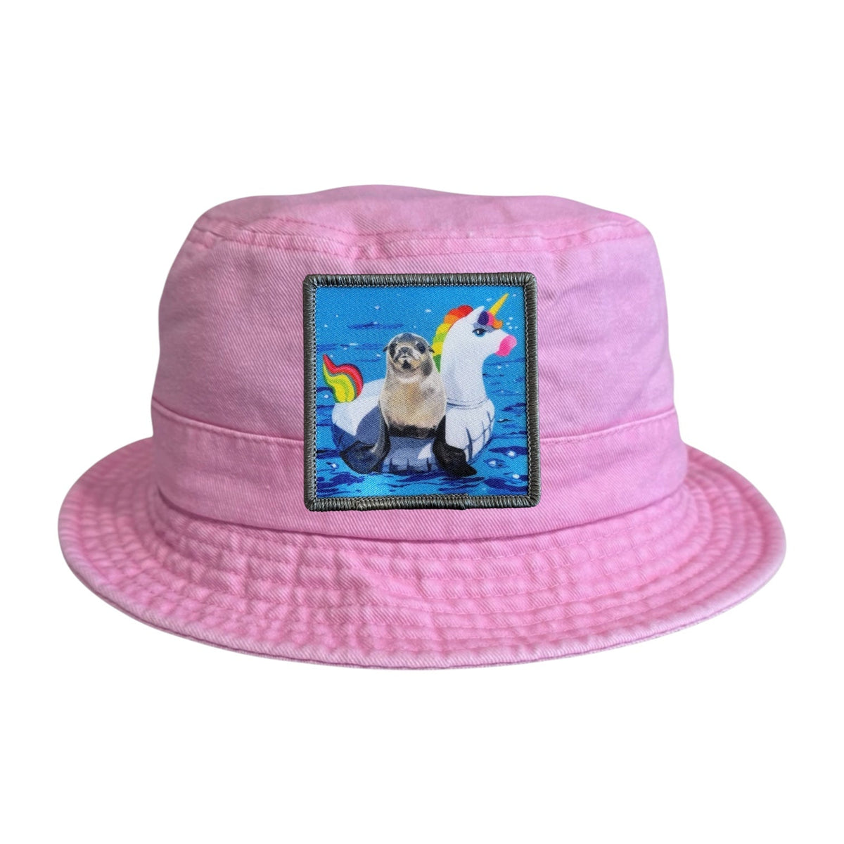 Unicorn Drifter Sea Lion Youth/Toddler Bucket Hat - Pink