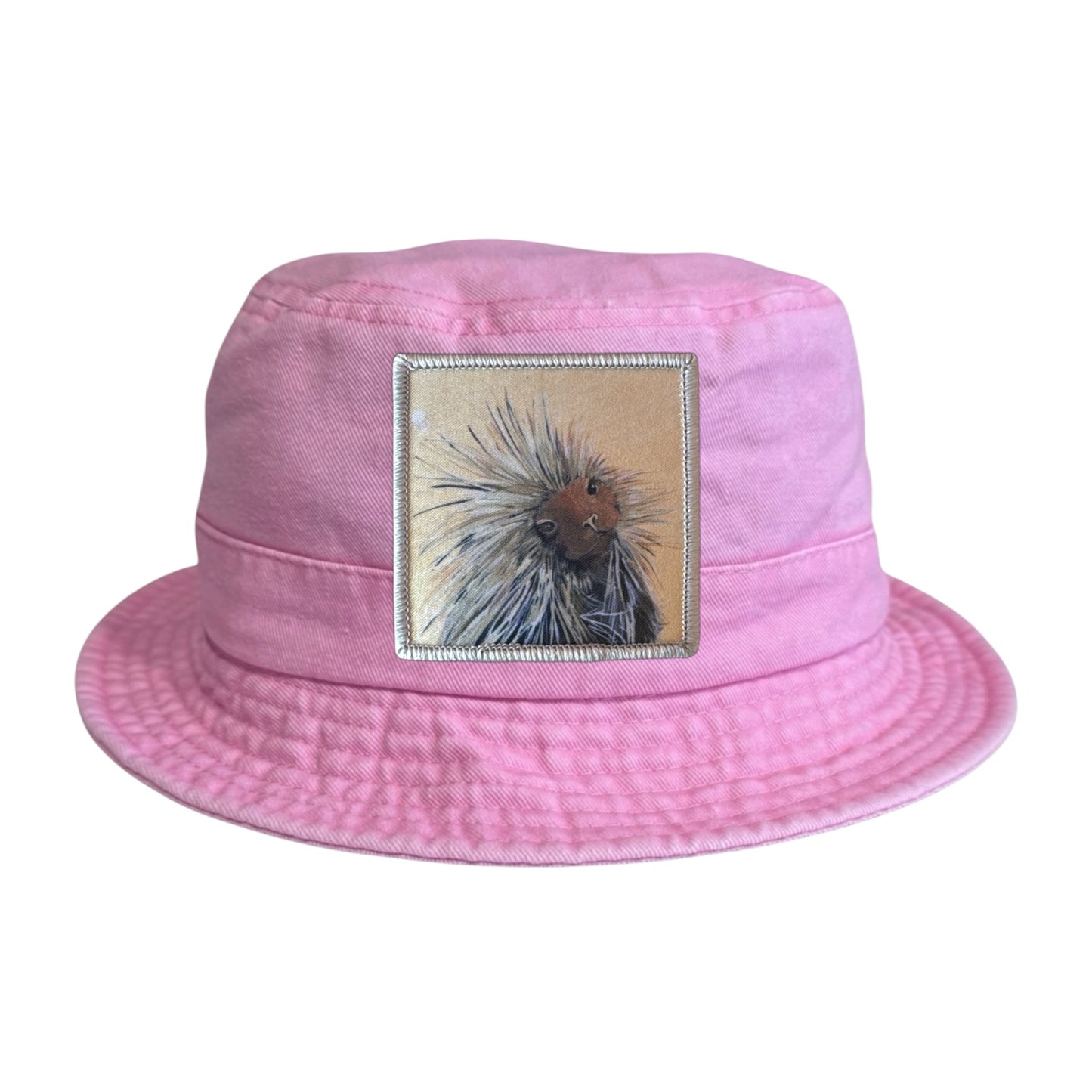 Pink Youth Bucket Hat Hats FlynHats Porcupine