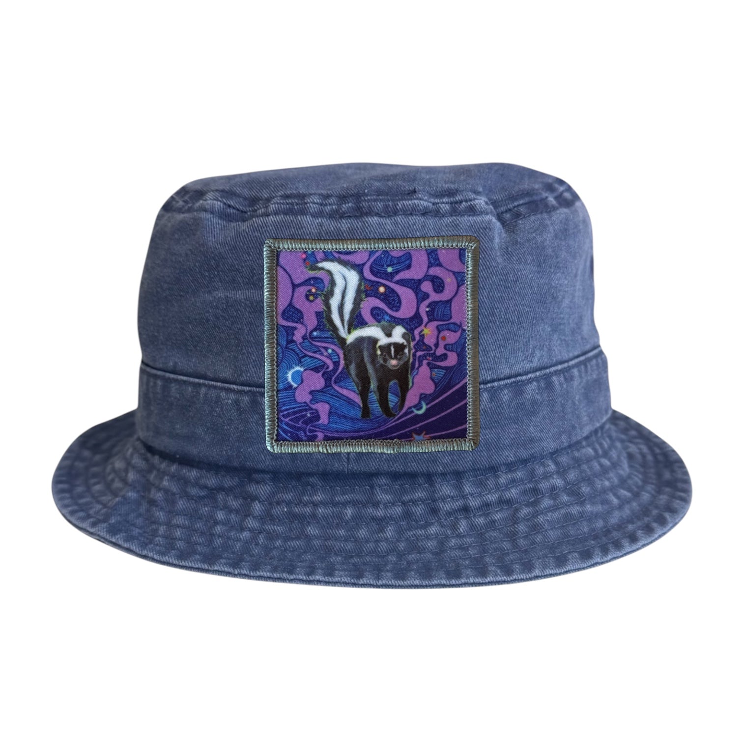 Blue Youth Bucket Hat Hats FlynHats Skunky Haze