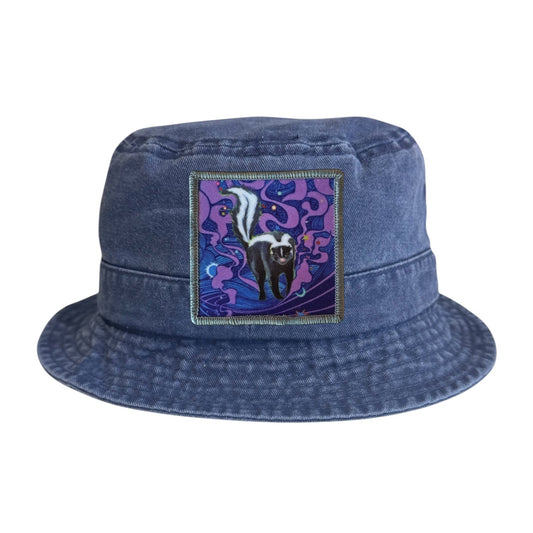 Skunky Haze Youth/Toddler Bucket Hat Hats Flyn Hats Blue Youth