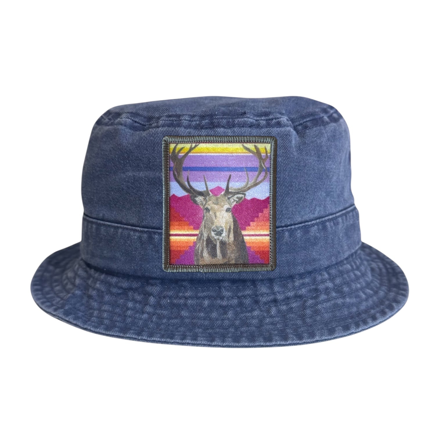 Blue Youth Bucket Hat Hats FlynHats Elk
