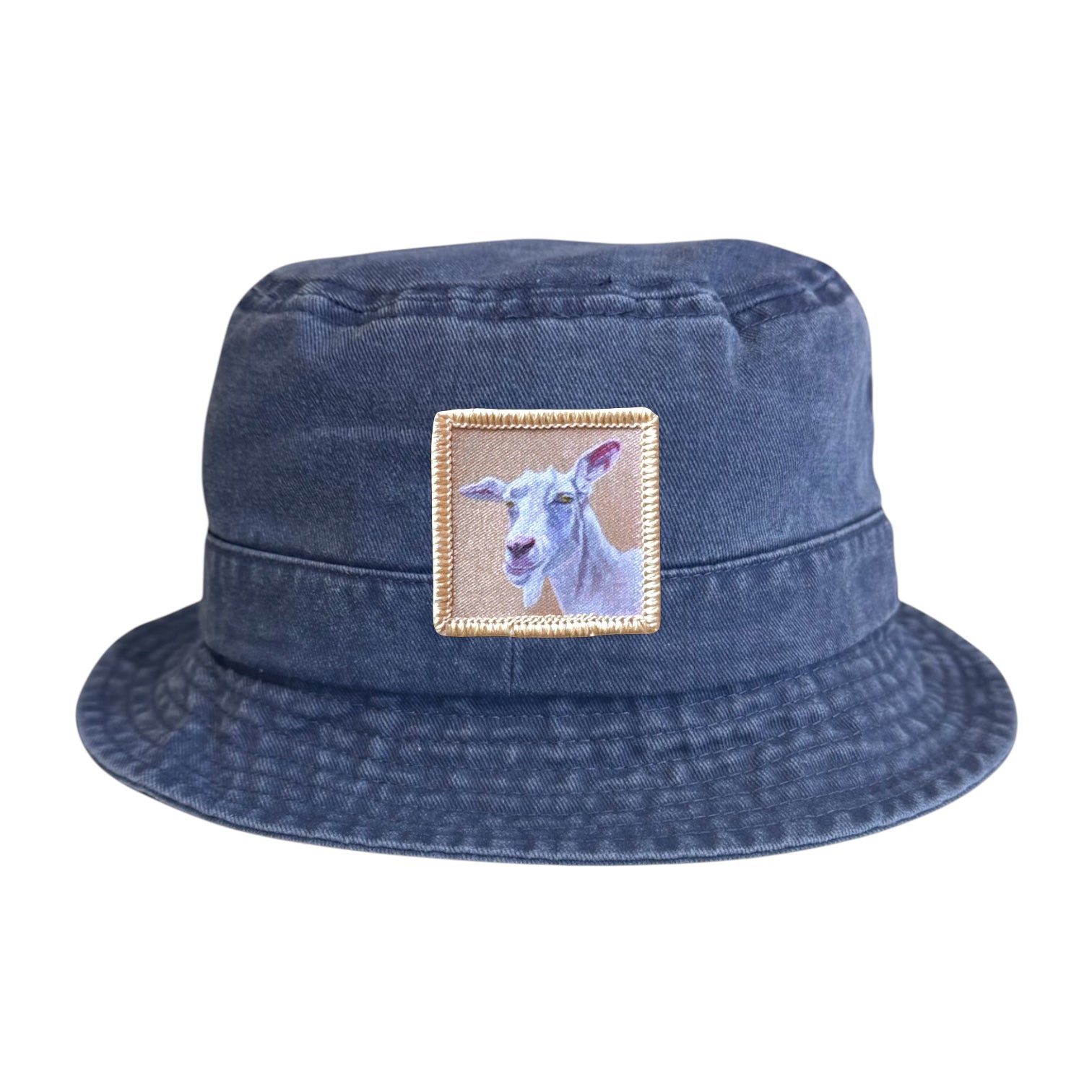 Blue Youth Bucket Hat Hats FlynHats Little Goat