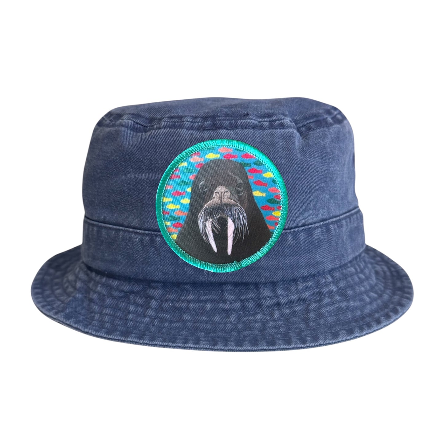 Blue Youth Bucket Hat Hats FlynHats Walrus