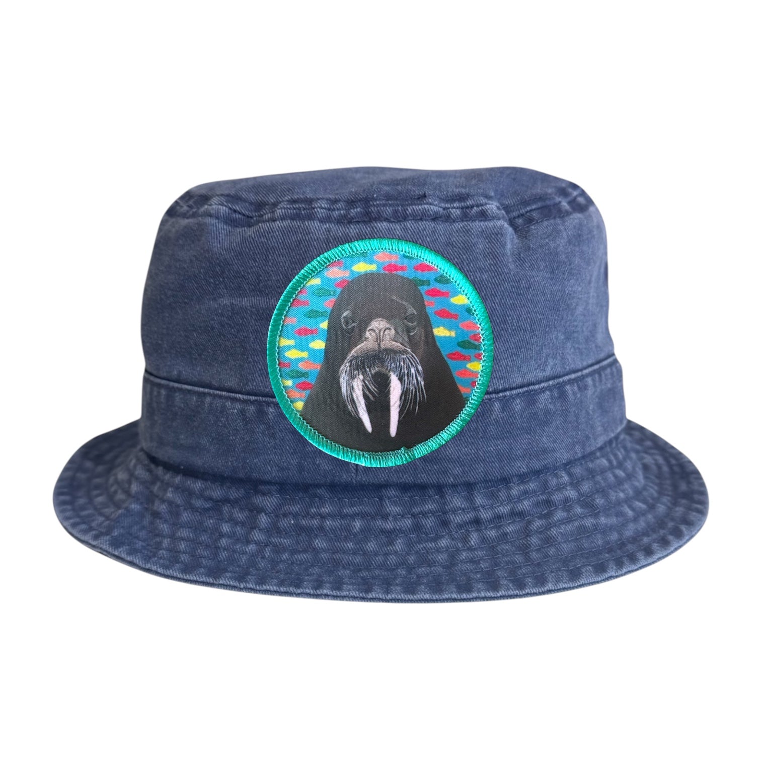 Blue Youth Bucket Hat Hats FlynHats Walrus