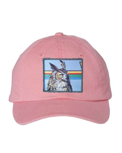 Pink Kid Hat Hats FlynHats Gaia Owl  