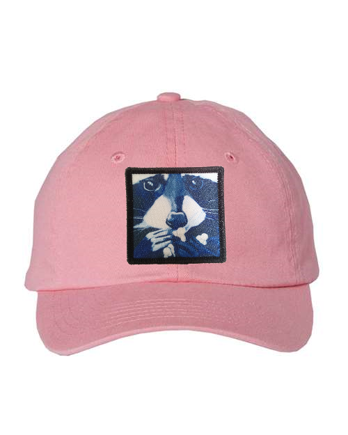 Pink Kid Hat Hats FlynHats Raccoon pop  