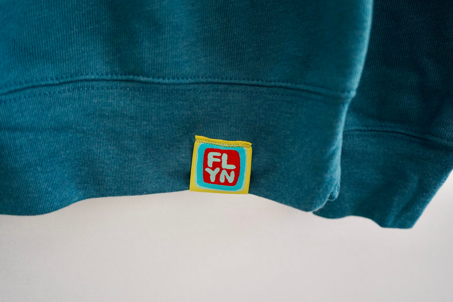 Portland Raccoon Teal Crewneck Sweatshirt FlynHats