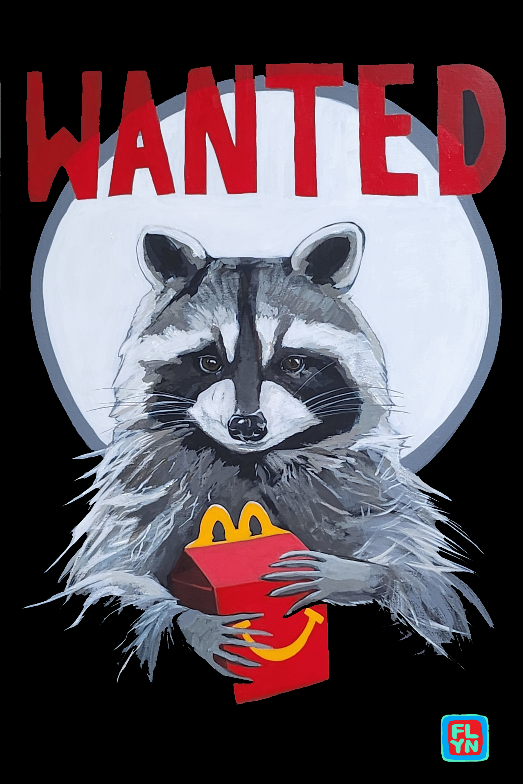 WANTED 6"x9" Print Prints Flyn_Costello_Art   