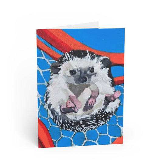 Ball Hog close up Greeting Card Flyn_Costello_Art