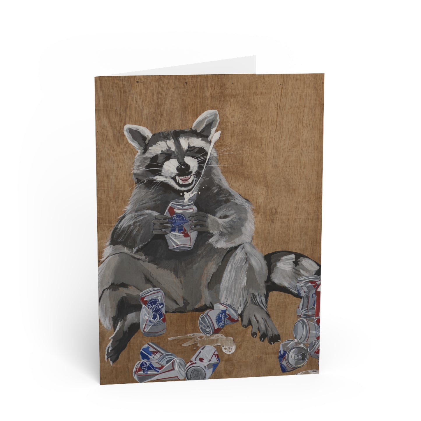 Beer Bandit Greeting Card Flyn_Costello_Art