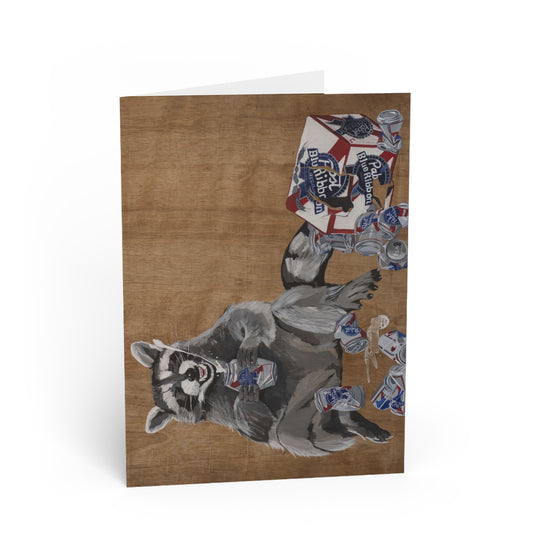 Beer Bandit Greeting Card Flyn_Costello_Art