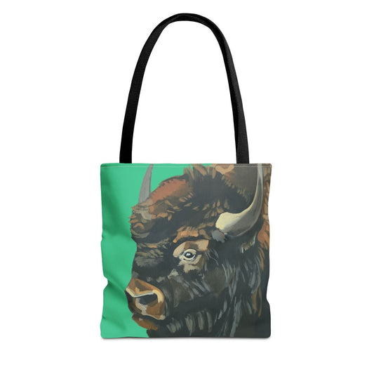 Bison Tote Bag tote bags FlynHats