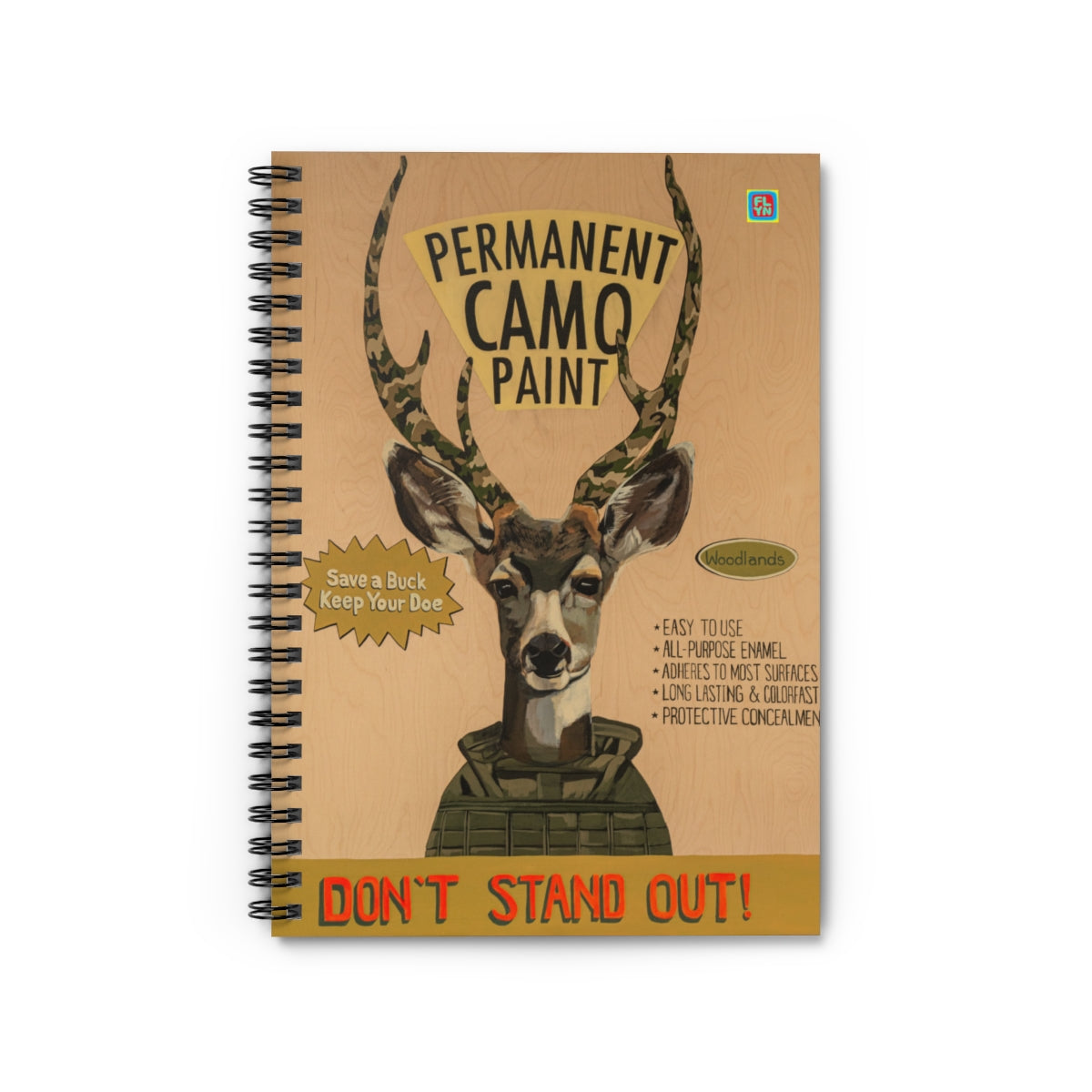 Camo Notebook FlynHats