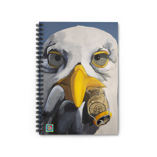 Champagne Over Notebook FlynHats