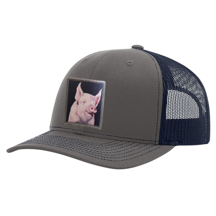 Charcoal/ Navy Trucker Hats Flyn Costello   