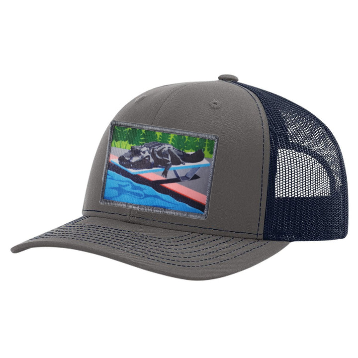 Charcoal/ Navy Trucker Hats Flyn Costello Pool Party Canceled  