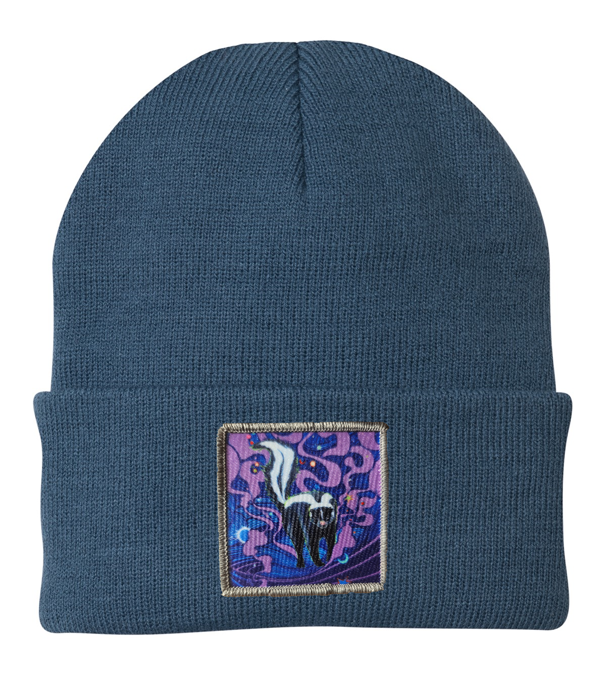 Skunky Haze Beanie Hats FlynHats Dusty Blue  