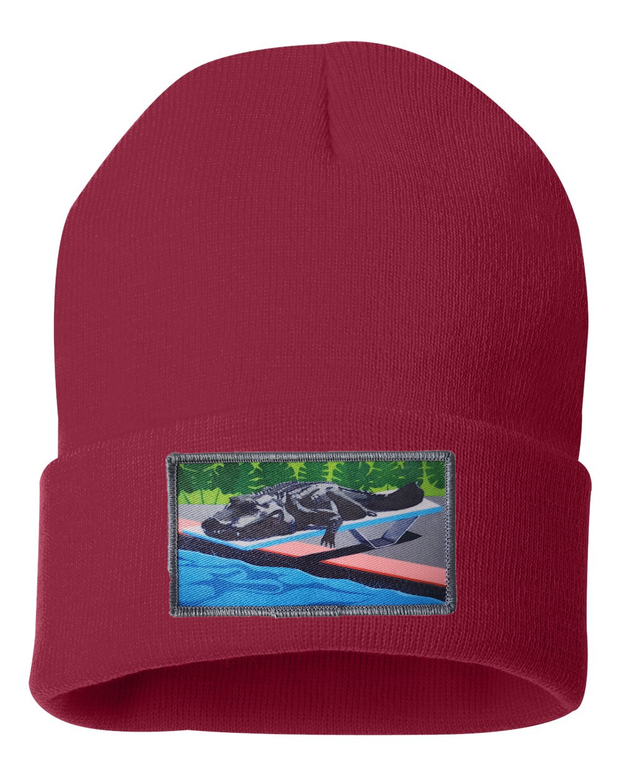 Pool Party Canceled Hats FlynHats Cardinal Red  