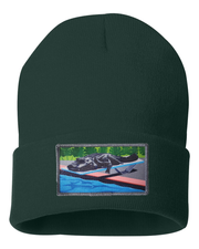 Pool Party Canceled Hats FlynHats Forest Green  
