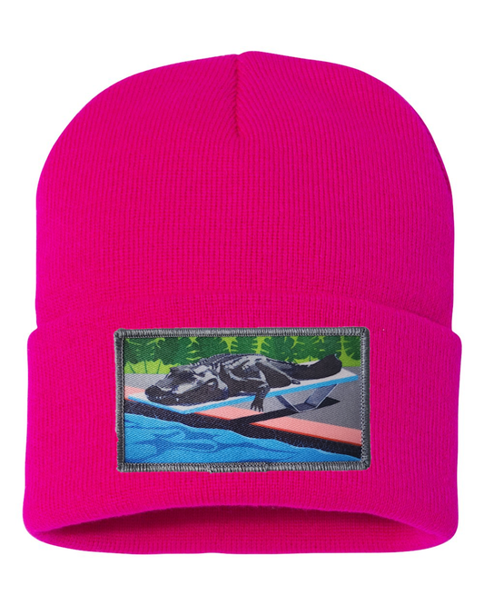 Pool Party Canceled Hats FlynHats Neon Fuchsia