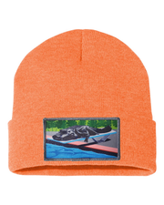 Pool Party Canceled Hats FlynHats Heather Orange  