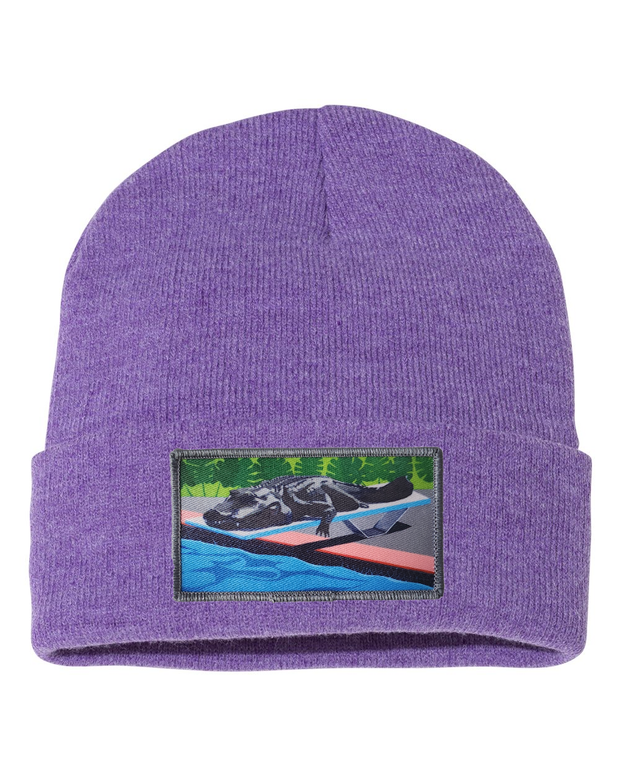 Pool Party Canceled Hats FlynHats Heather Purple  