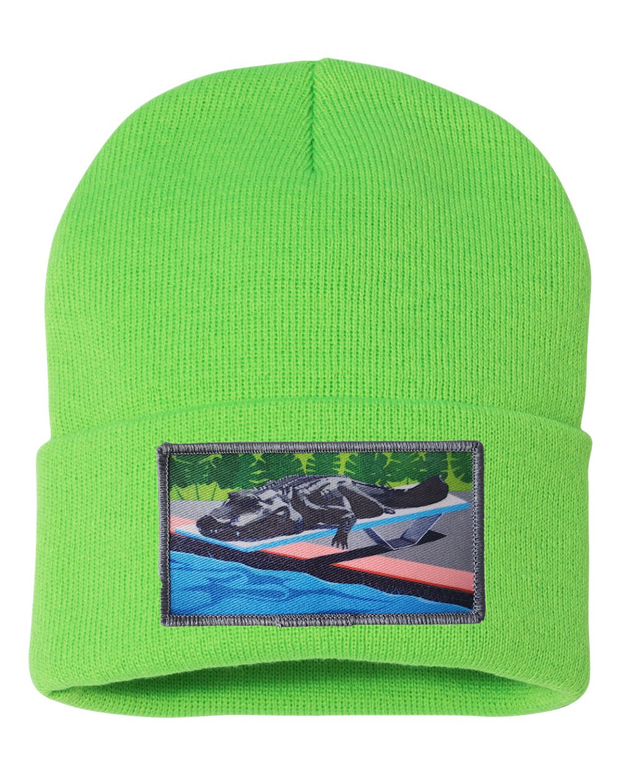 Pool Party Canceled Hats FlynHats Neon Green  