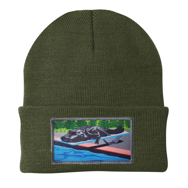 Pool Party Canceled Hats FlynHats Olive  