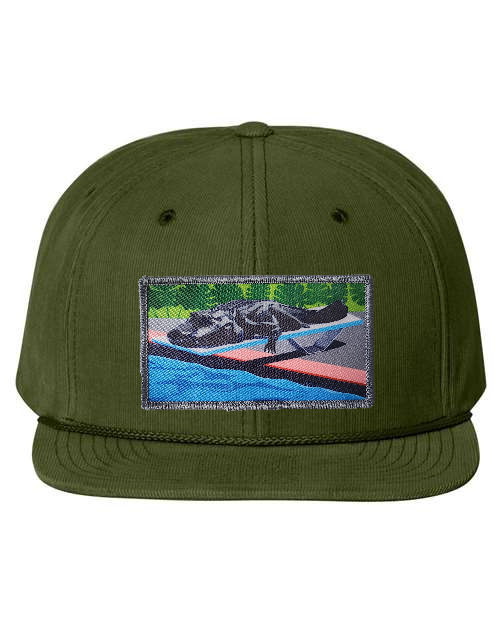 Olive Corduroy Flat Bill Trucker Hats Flyn Costello Pool Party Canceled  
