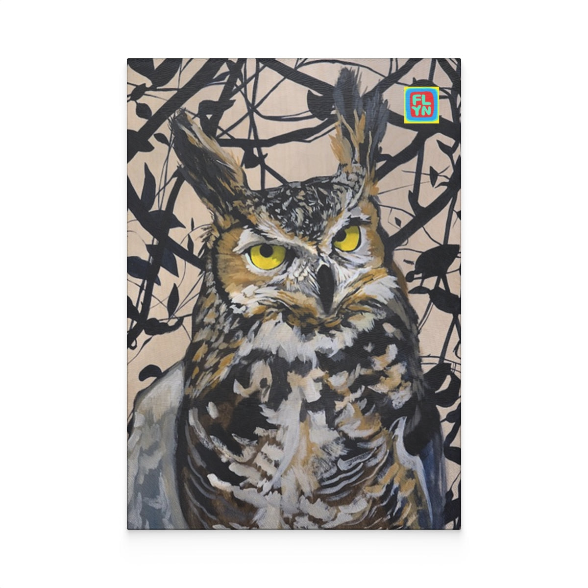 Gaia Branches Glass Cutting Board