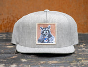 Wool Blend Heather Grey Hats Flyn Costello   