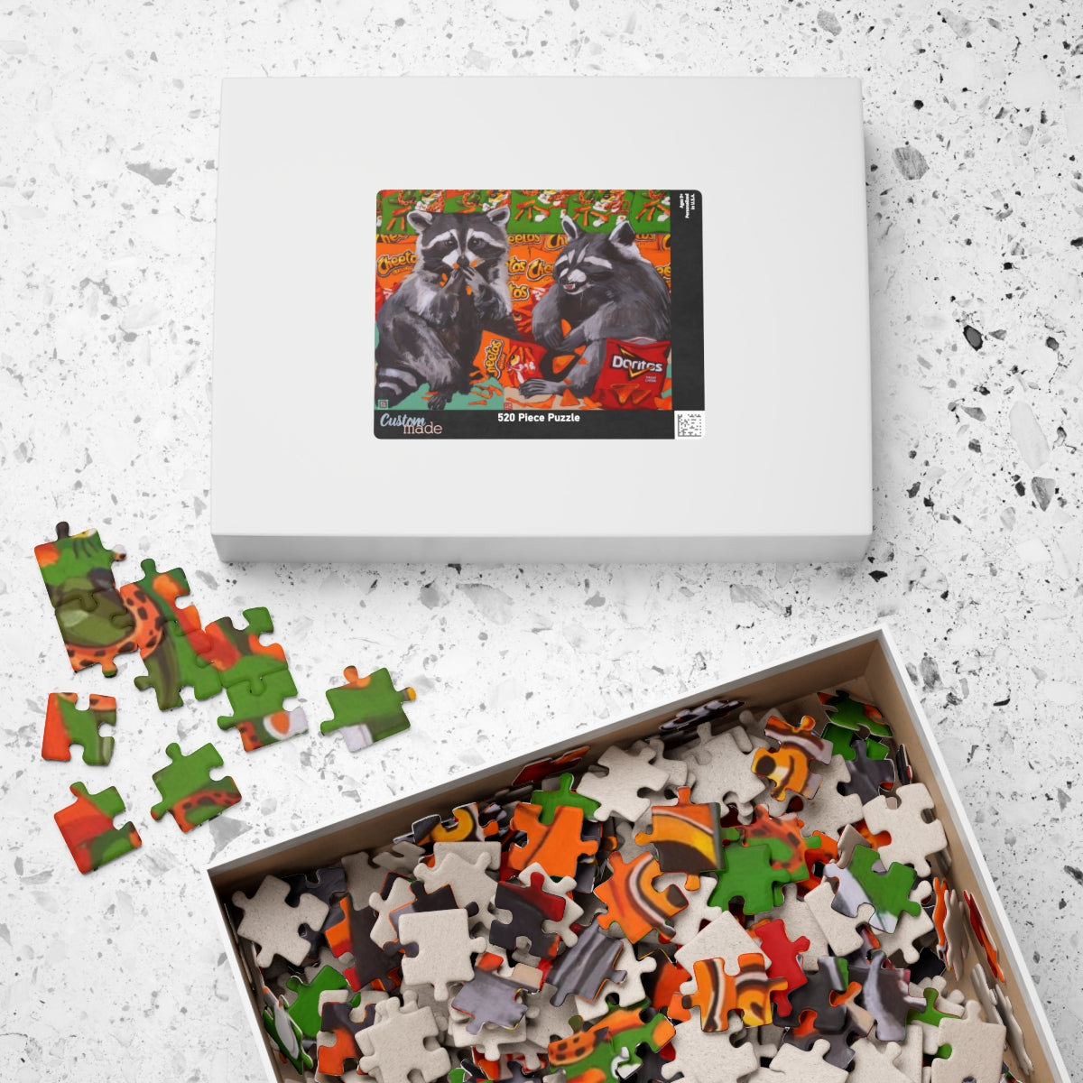 Junkfood Bandits Jigsaw Puzzle puzzle FLYNhats
