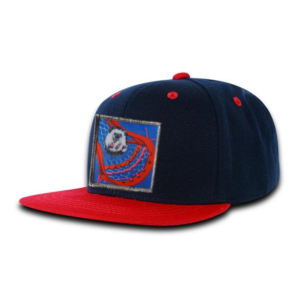 Kid's Trucker Navy/Red Hats Flyn Costello Ball Hog  