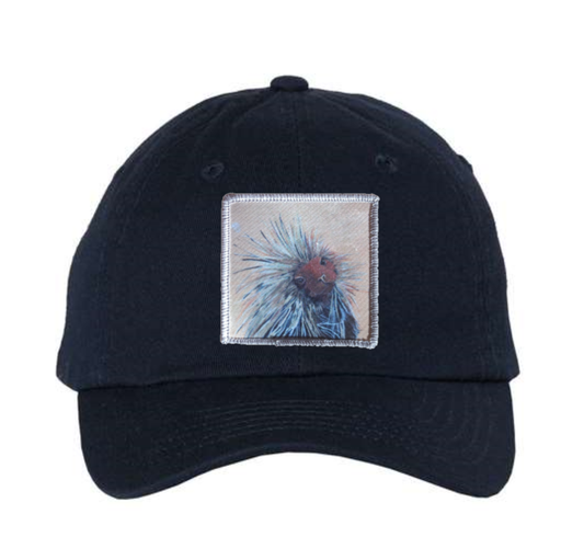 Kids Soft Navy Hat Hats FlynHats Porcupine  