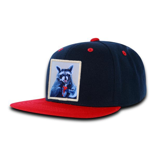 Kid's Trucker Navy/Red Hats Flyn Costello Camp Crasher  