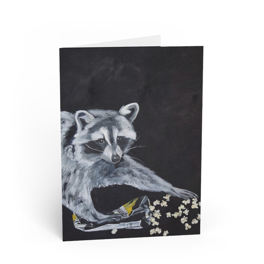 Late Night Snack Greeting Card Flyn_Costello_Art