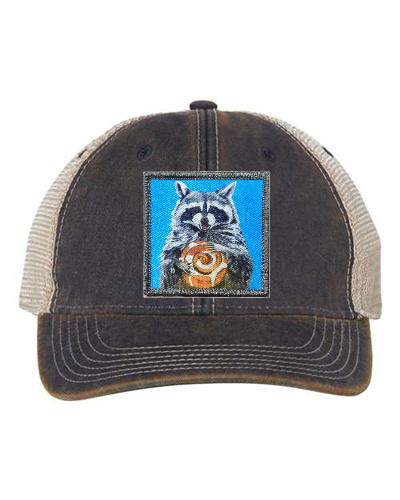 Navy/ Khaki Trucker Cap Hats FlynHats Cinnabun Bandit  