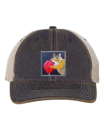 Navy/ Khaki Trucker Cap Hats FlynHats Lolly  