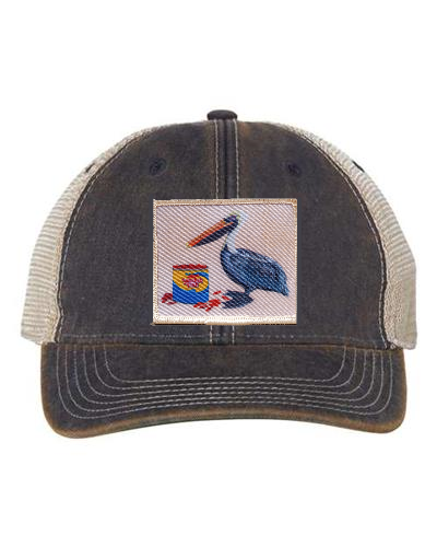 Navy/ Khaki Trucker Cap Hats FlynHats   